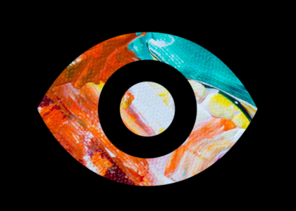 icon of the human eye symbolizing awareness